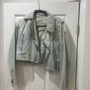 Zara Women's Light blue Jean Jacket